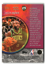 Jaylen Brown 2025-26 Topps Chrome Update Fortune 15 #F15-2