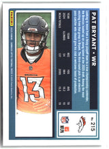 Pat Bryant 2025 Donruss Optic #215