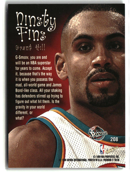 Grant Hill 1998-99 SkyBox Premium #208