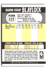 Mookie Blaylock 1990-91 Fleer #117