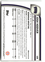 Josh Hoover 2024 Bowman University Chrome #108
