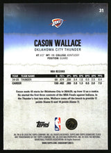 Cason Wallace 2025-26 Topps Signature Class Chrome #31