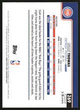 Isiah Thomas 2025-26 Topps Season Tip Off #269
