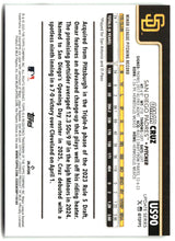 Omar Cruz 2025 Topps Update #US90