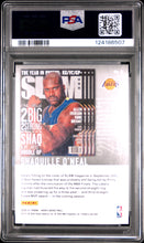 Load image into Gallery viewer, Shaquille O&#39;Neal 2020 Panini Hoops Slam Holo #9 05/19 PSA 9
