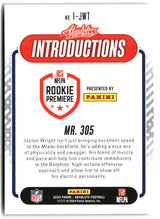 Jaylen Wright 2024 Panini Absolute Introductions #I-JWT