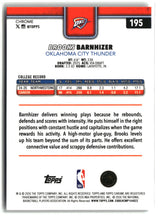 Brooks Barnhizer 2025-26 Topps Chrome Update #195
