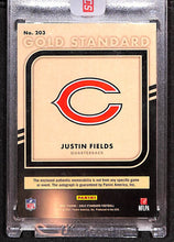 Load image into Gallery viewer, Justin Fields 2021 Panini Gold Standard Rookie Patch Autograph #203 /22
