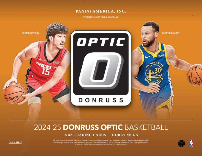 2024-25 Panini Donruss Optic Basketball Hobby Mega Box(Green & Red Seismic)