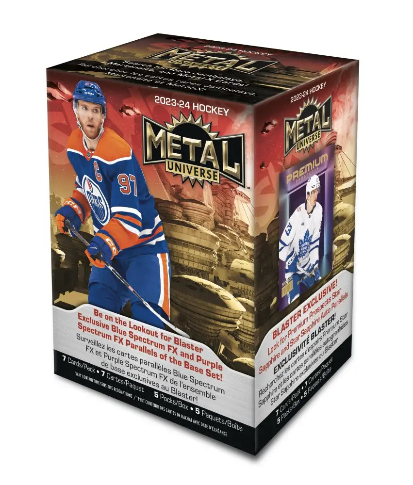 2023-24 Upper Deck Skybox Metal Universe Hockey Blaster Box (47640)