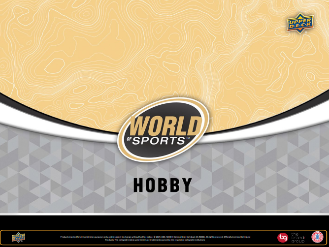 Upper Deck World of Sports Volume 1 Hobby Box