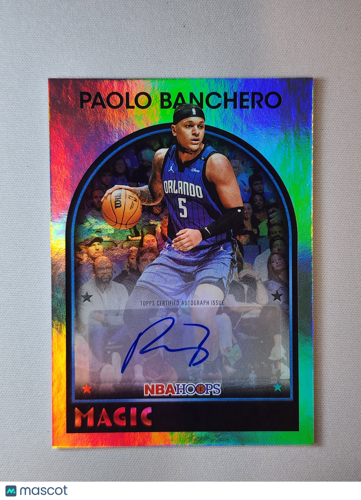 Paolo Banchero 2025-26 Hoops 1989 Hoops Signatures #89S-PB