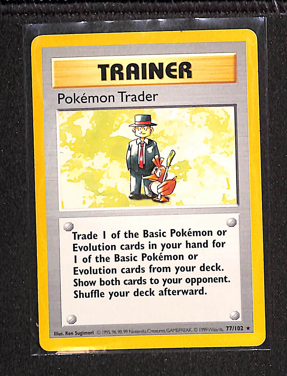 Pokémon Trader Base Set #77/102 Shadowless