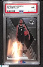 Load image into Gallery viewer, Kevin Durant 2019 Panini Mosaic #1 PSA 9
