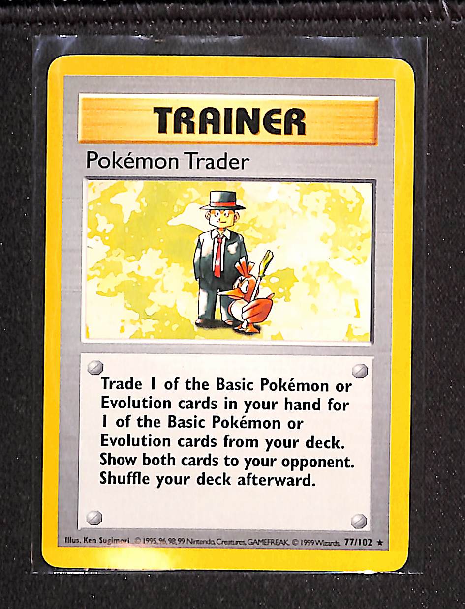 Pokémon Trader Base Set #77/102 Shadowless