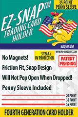Pro-Mold EZ-Snap 35 Point with Penny Sleeve 4th GENERATION Card Holder