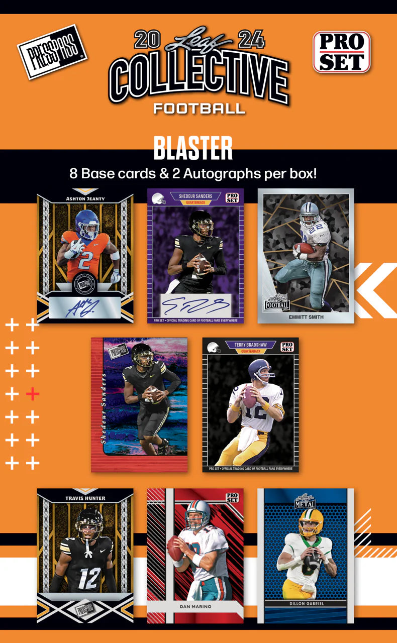 2024 Leaf Collective Football Blaster