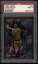 Load image into Gallery viewer, Kobe Bryant 1996 Finest W Coating #74 PSA 9
