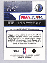 Cooper Flagg 2025-26 Hoops Rainbow Red and Orange #35 011/249