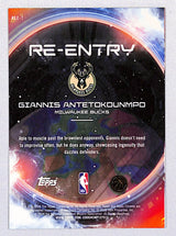 Giannis Antetokounmpo 2025-26 Topps Chrome Cosmic Re Entry #REE-7