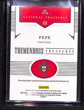 Load image into Gallery viewer, Pepe 2022 National Treasures Tremendous Treasures Ruby #TT-PE 38/49
