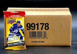2021-22 Upper Deck Extended Series Hockey Fat Pack 18-Pack Box