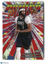 Anthony Davis 2025-26 Topps Chrome Update Power Players Refractor #PP-14