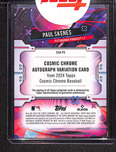 Load image into Gallery viewer, Paul Skenes 2024 Topps Cosmic Chrome Green Space Dust Auto #CCA-PS /75
