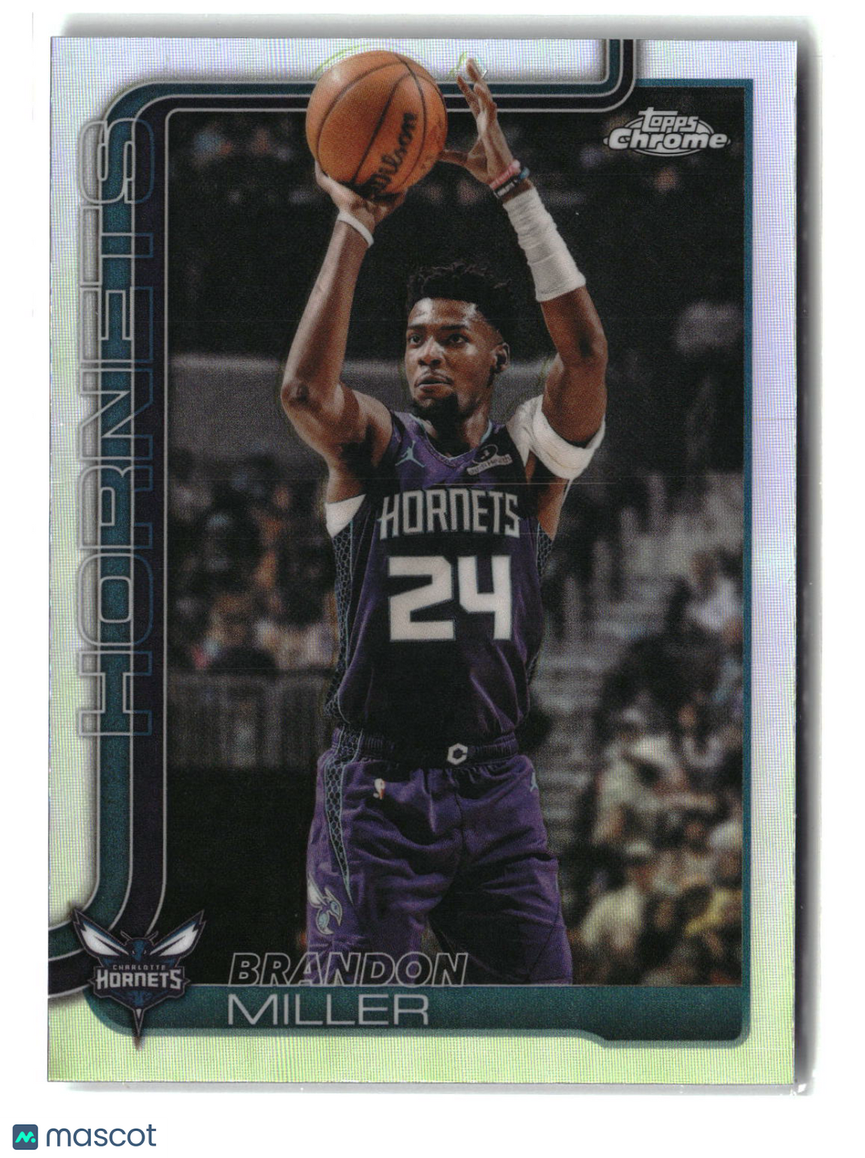 Brandon Miller 2025-26 Topps Chrome Update Refractor #86