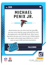 Load image into Gallery viewer, Michael Penix Jr. 2024 Panini Donruss Red Press Proof #308
