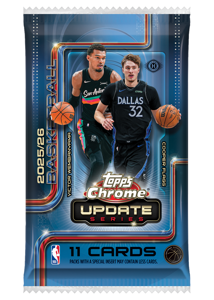 2025-26 Topps Chrome Update Series Basketball Hobby Jumbo Box