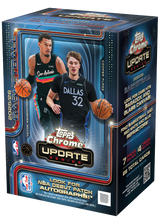 2025-26 Topps Chrome Update Series Basketball Blaster Box
