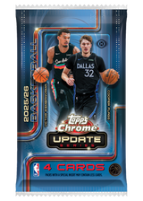 2025-26 Topps Chrome Update Series Basketball Hobby Box