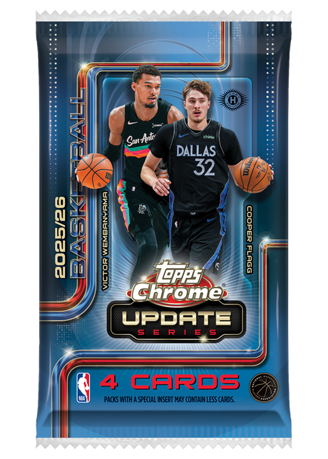 2025-26 Topps Chrome Update Series Basketball Hobby Box