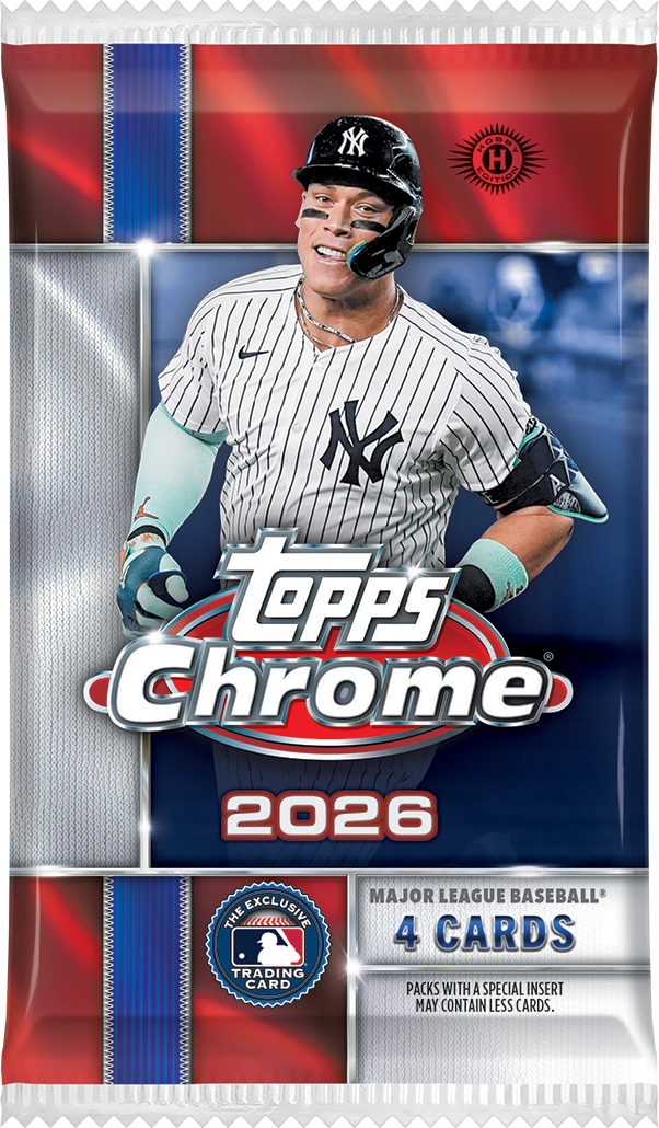 2026 Topps Chrome Baseball Hobby Box