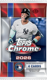 2026 Topps Chrome Baseball Hobby Box