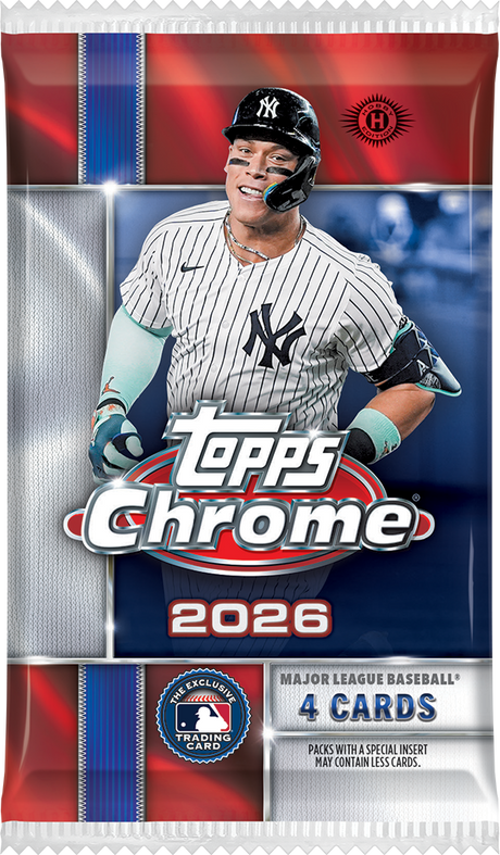 2026 Topps Chrome Baseball Hobby Box