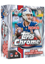 2026 Topps Chrome Football Mega Box