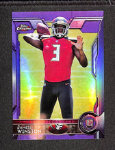 Load image into Gallery viewer, Jameis Winston 2015 Topps Chrome Purple Refractor #200 RC
