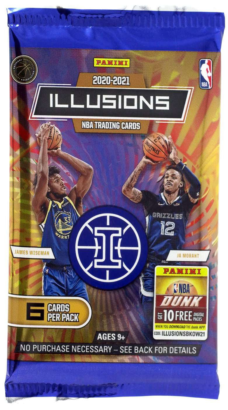 1 pack of 2020-21 Panini Illusions Basketball Retail