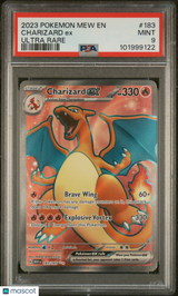 Charizard ex SV: Scarlet & Violet 151 #183/165 PSA 9