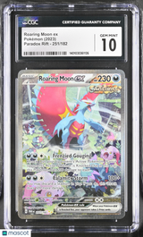 Roaring Moon ex SV04: Paradox Rift #251/182 CGC 10