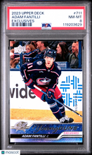 Load image into Gallery viewer, Adam Fantilli 2023 Upper Deck Exclusives #711 /100 PSA 8
