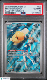 Misty's Psyduck SV10: Destined Rivals #193/182 PSA 10