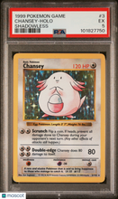 Load image into Gallery viewer, Chansey 1999 Pokemon Game #3 Shadowless Holo PSA 5
