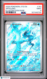 Articuno 2025 Pokemon JTG EN-Journey Together #161 PSA 9