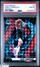 Load image into Gallery viewer, Amen Thompson 2024 Panini Mosaic Genesis #10 PSA 8
