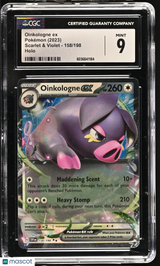 Oinkologne ex SV01: Scarlet & Violet Base Set #158/198 Holo CGC 9