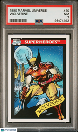 Wolverine 1990 Marvel Universe #10 PSA