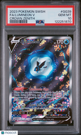 Lumineon V 2023 Pokemon Sword And Shield Crown Zenith #GG39 PSA 10